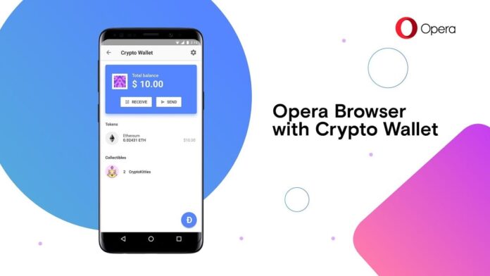 Opera lanceert Beta versie van ingebouwde crypto-wallet voor desktop