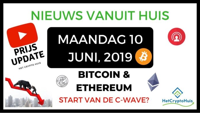 Bitcoin, Ethereum en Litecoin Analyse - Maandag 10 Juni 2019
